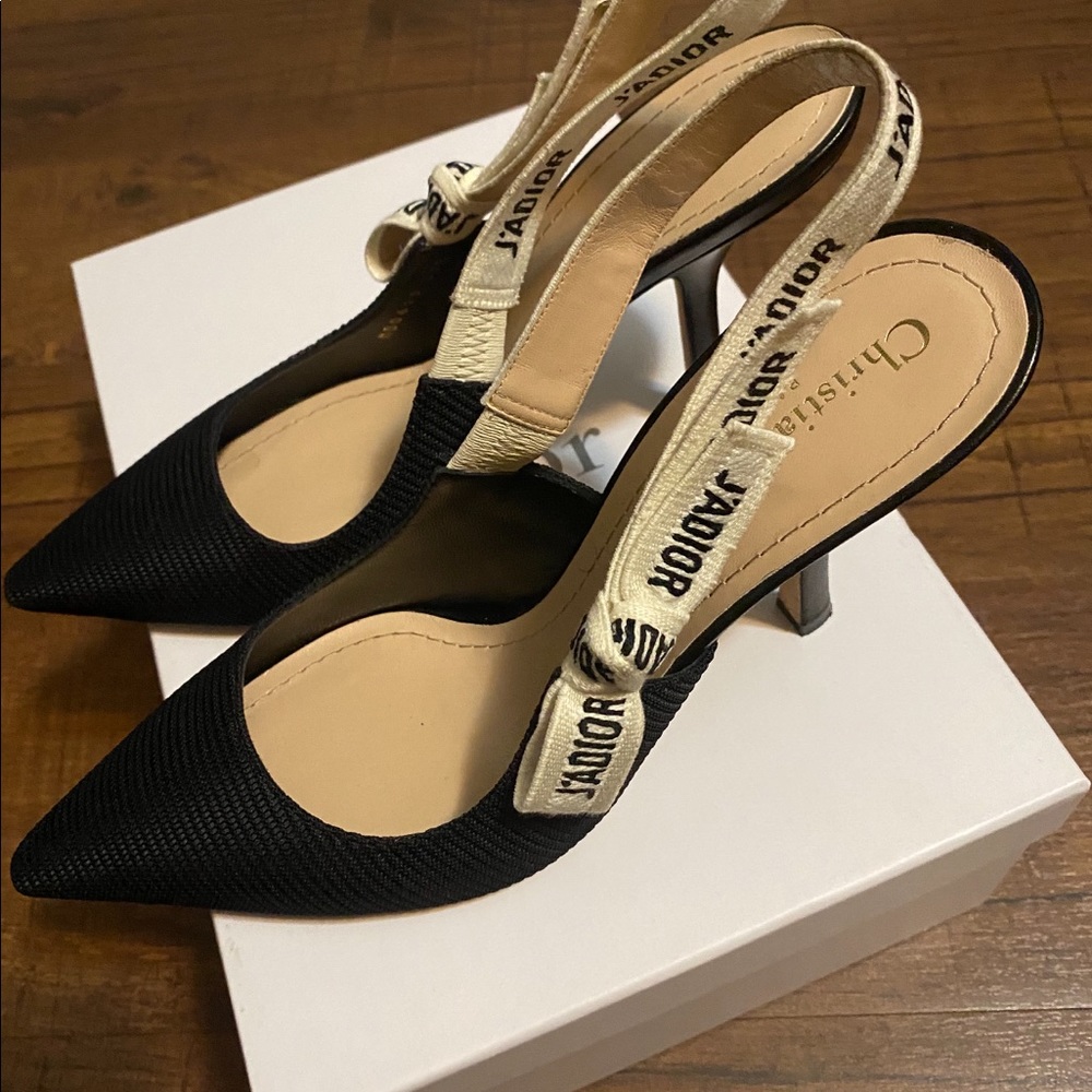 Dior slang backs worn once